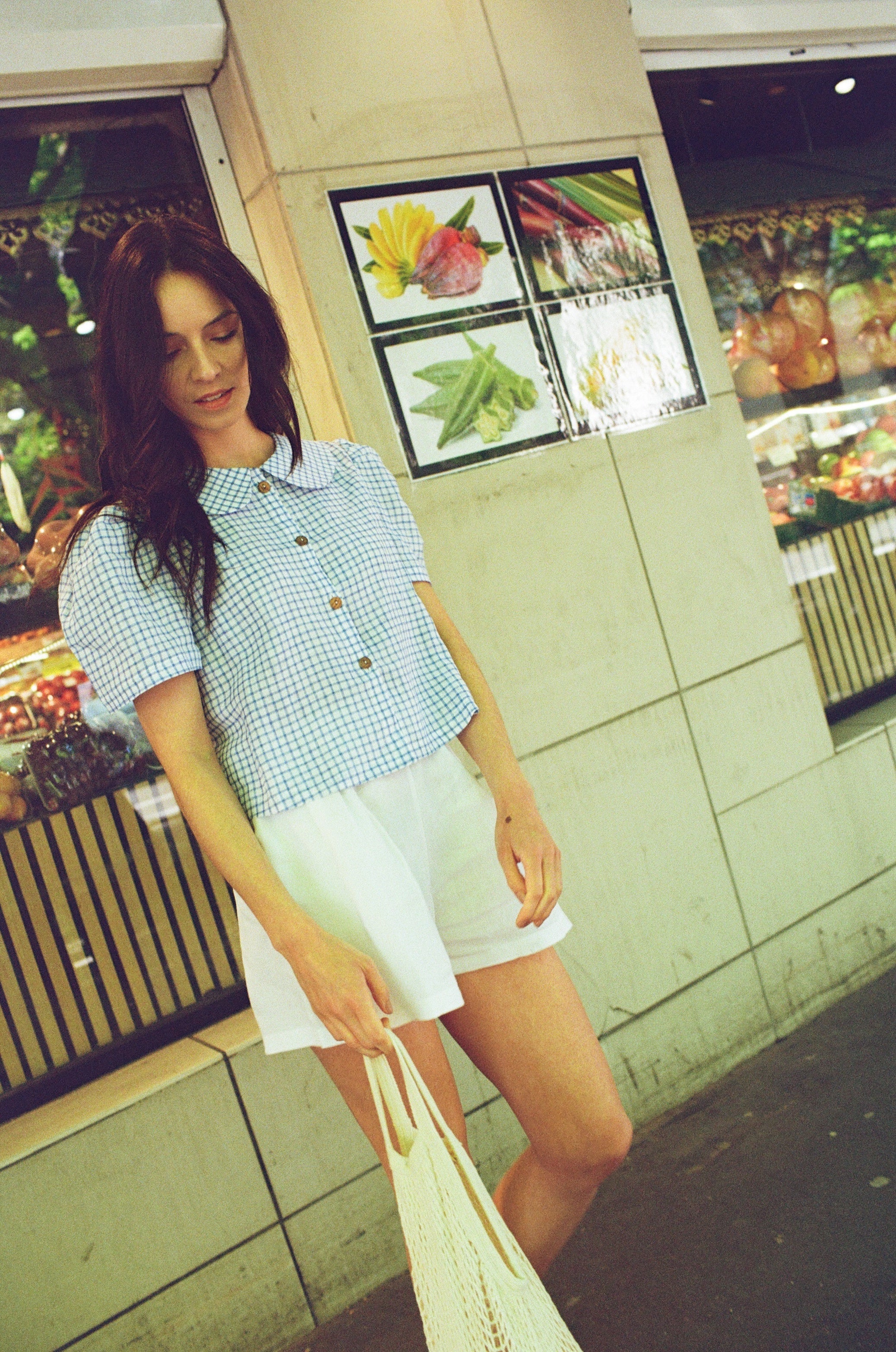 Linen Summer Shorts - White