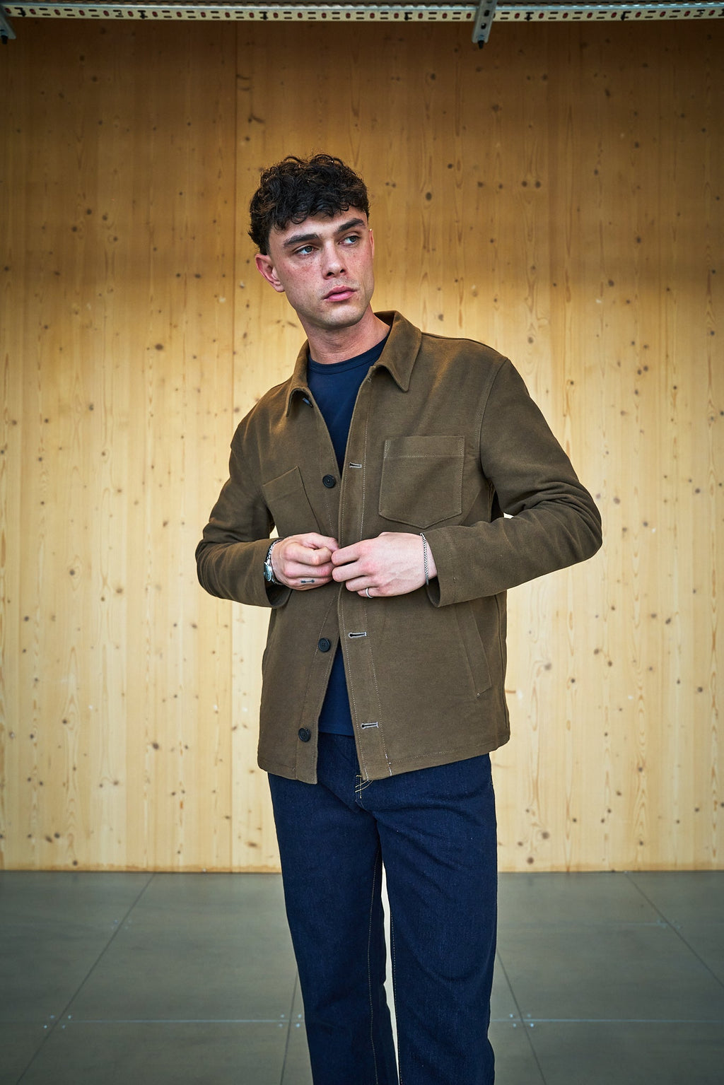 Shacket Unlined - Camel Moleskin