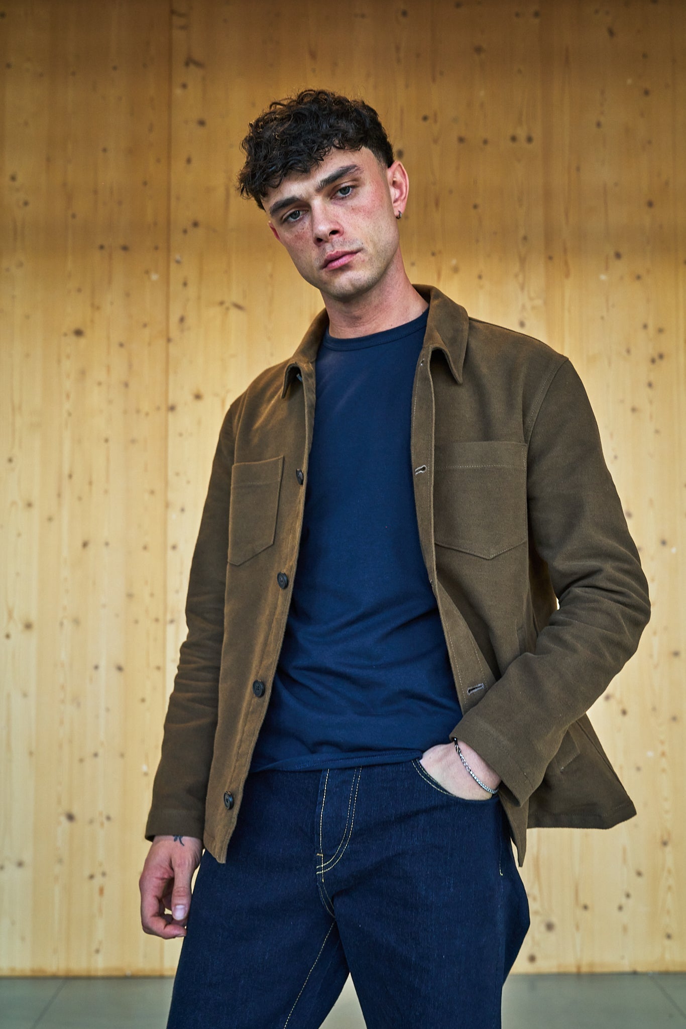 Shacket Unlined - Camel Moleskin