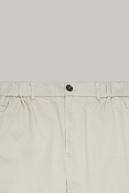 Zip Pockets Joggers - Putty