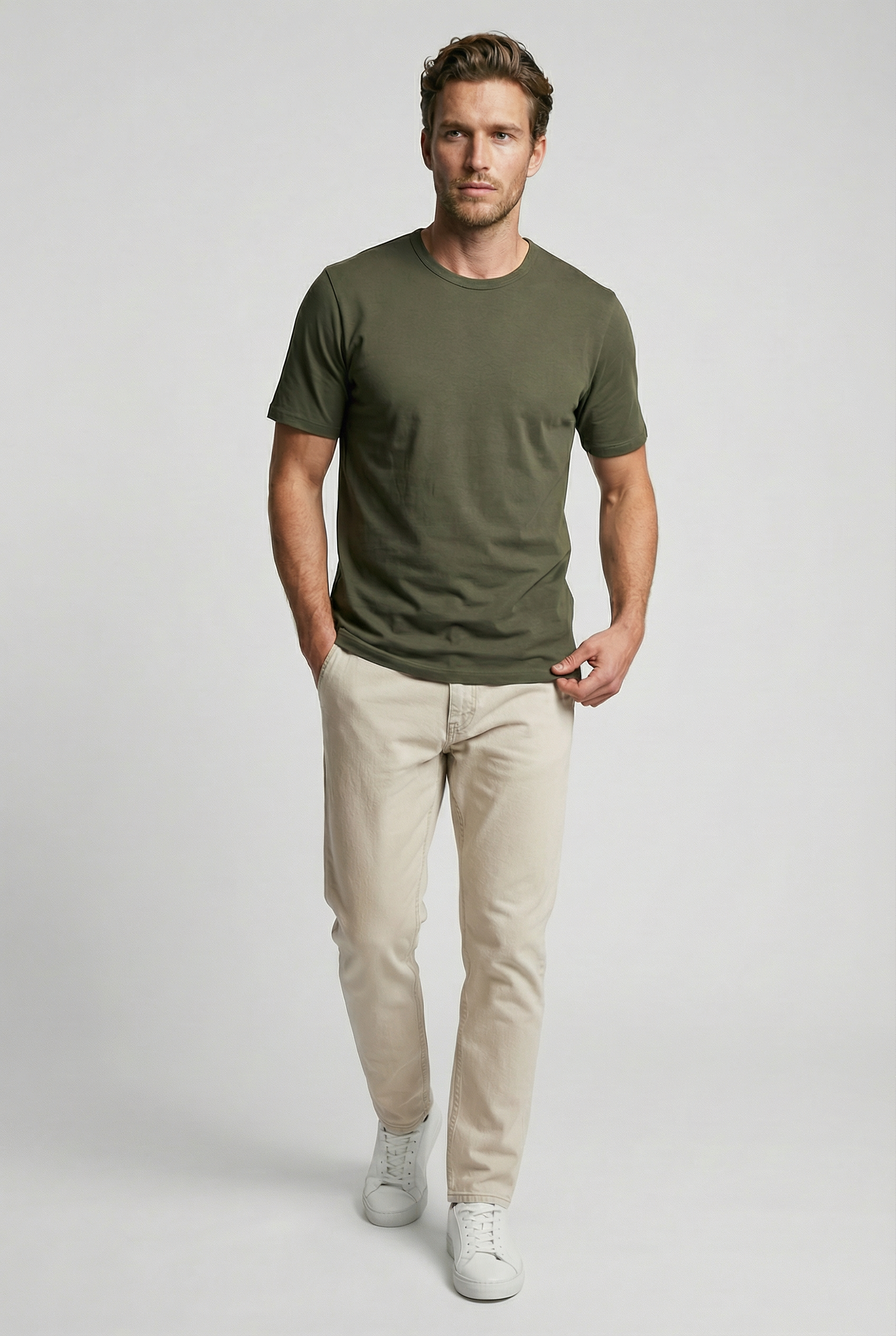 Regular Fit T-Shirt - Olive