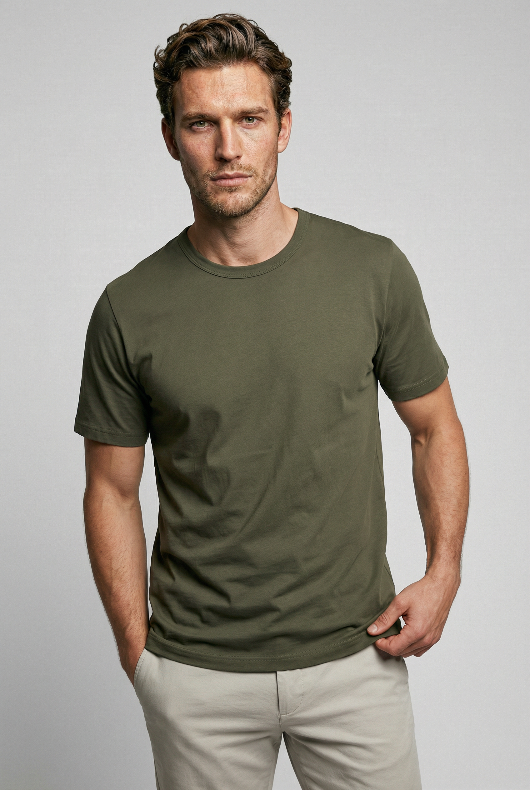 Regular Fit T-Shirt - Olive