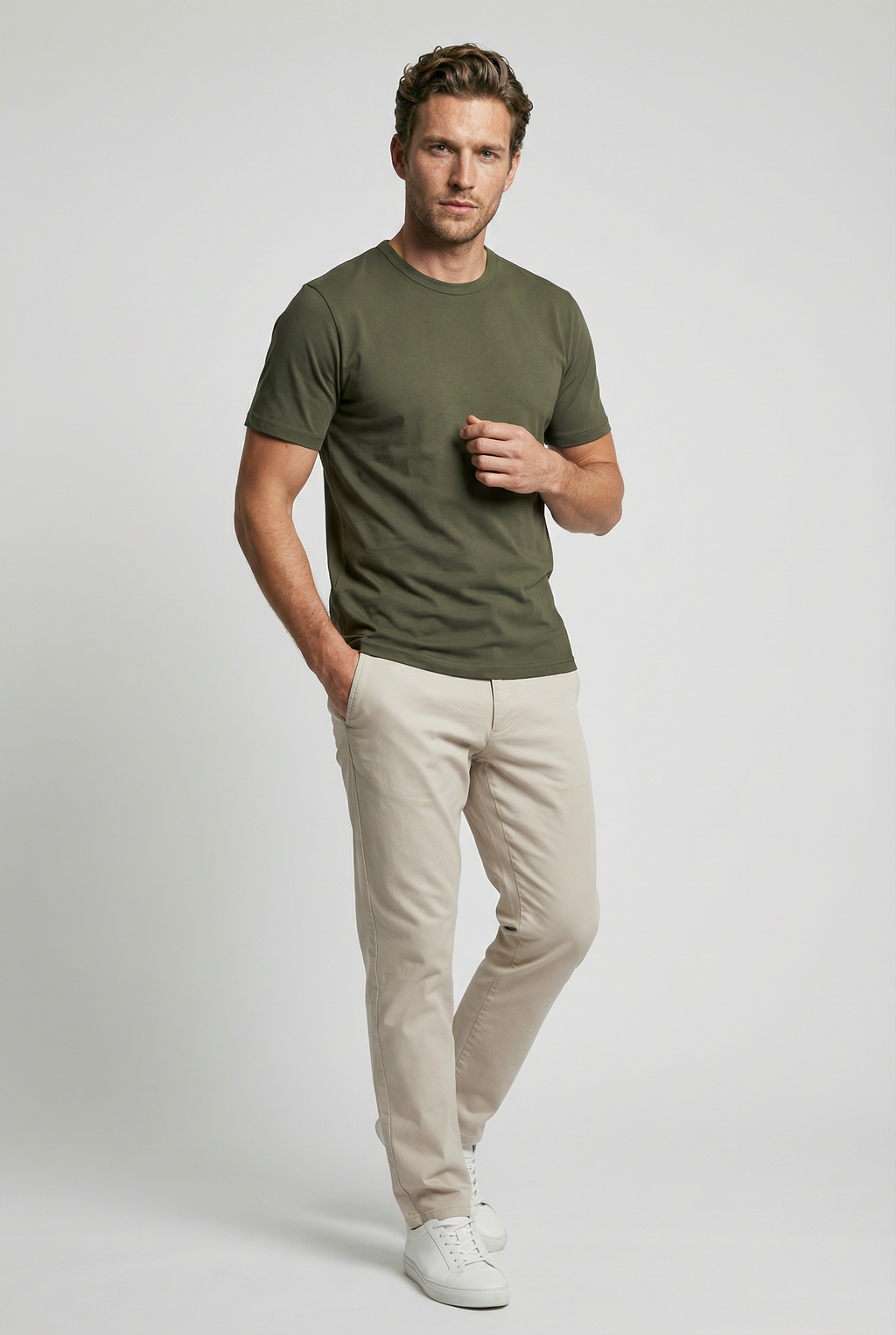 Regular Fit T-Shirt - Olive