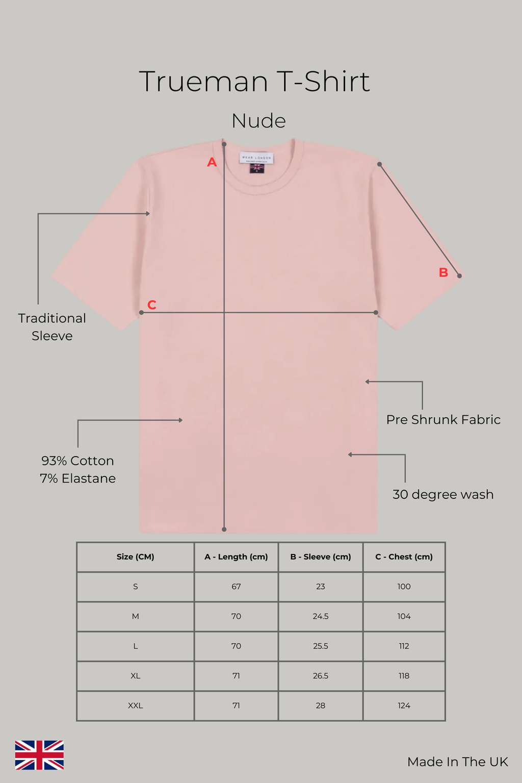 Regular Fit T-Shirt - Nude