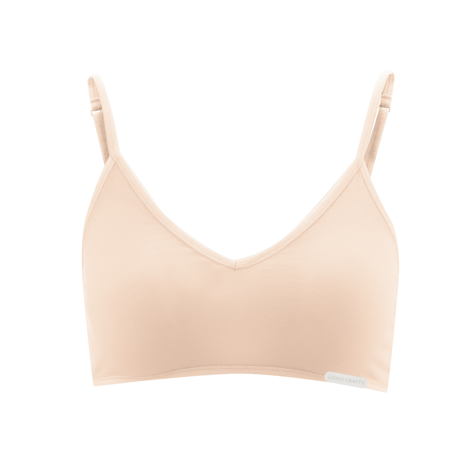 Organic Cotton Strap Bralette