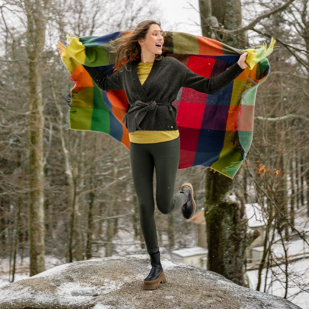 Stretch Fleece Leggings: Womens