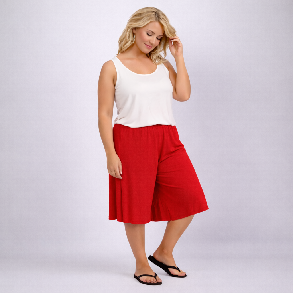 Plain Leg Shorts