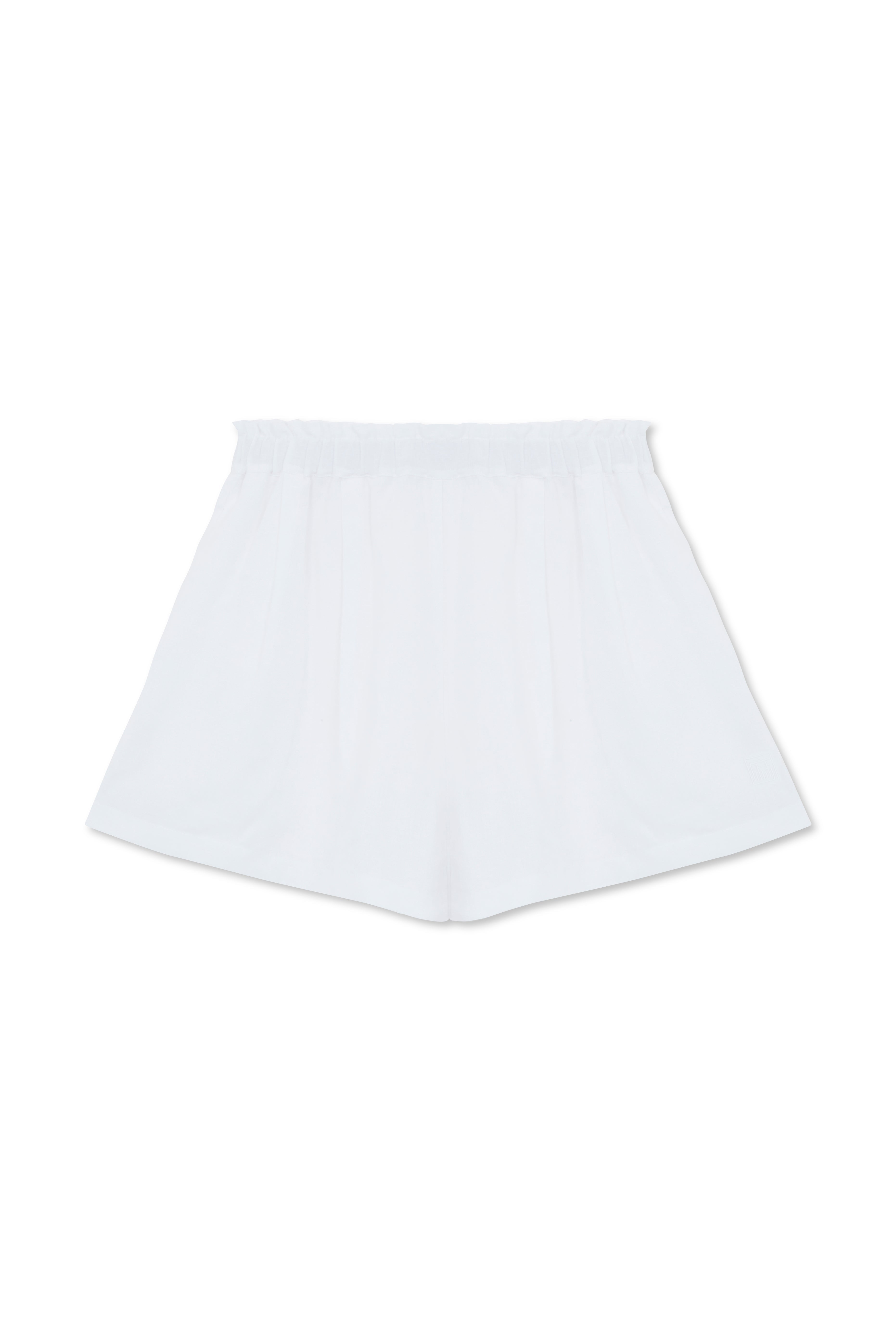Linen Summer Shorts - White