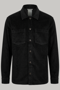 Bart Corduroy Overshirt - Black